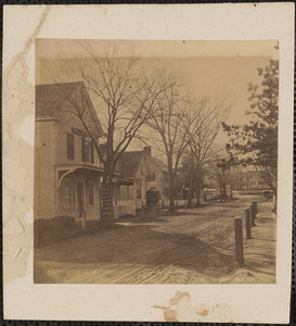View of Old King's Highway looking west, third building on left is Old Yarmouth Inn, Yarmouth Port, Mass.