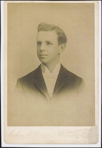 Frederick B. White as a young man