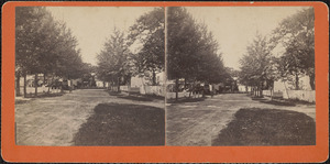 Stereopticon slide of South Yarmouth, Mass.