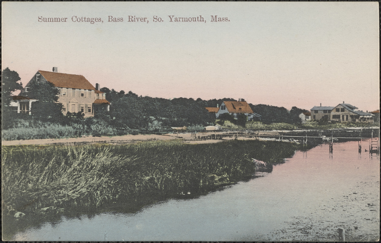Summer cottages, Bass River, South Yarmouth, Mass. Digital Commonwealth