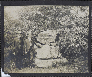 Indian monument, Stephen Wing, Henry A. Wing