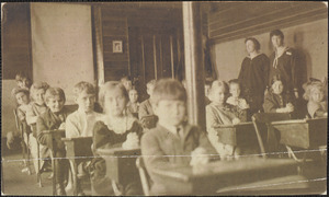 The grammar room, West Yarmouth Olde School House 1912