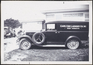 Cape Cod Laundry delivery truck, West Yarmouth, Mass.