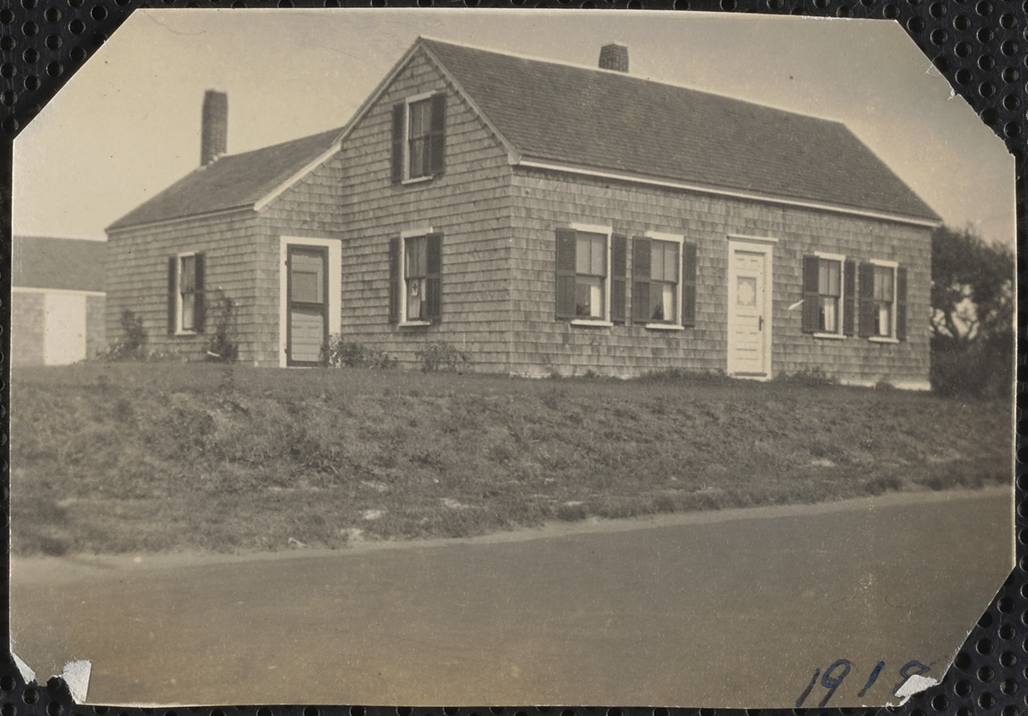 House to the right of laundry beside cranberry bog, West Yarmouth Digital Commonwealth