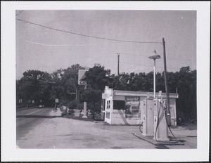 Usher's Gas Station, just east of 2 Old King's Highway, Yarmouth Port, Mass.
