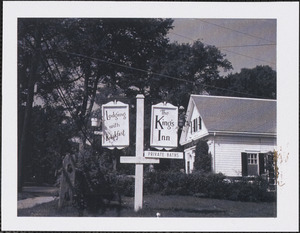 The King's Inn, 112 Old King's Highway, building in background 108 Old King's Highway, Yarmouth Port, Mass.