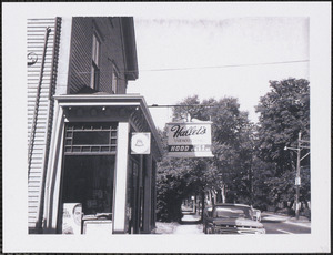 Hallet's Store Sign, 139 Old King's Highway, Yarmouth Port, Mass.