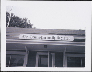 The Dennis Yarmouth Register office, 194 Old King's Highway, Yarmouth Port, Mass.