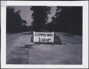 Clipper Ship Village sign