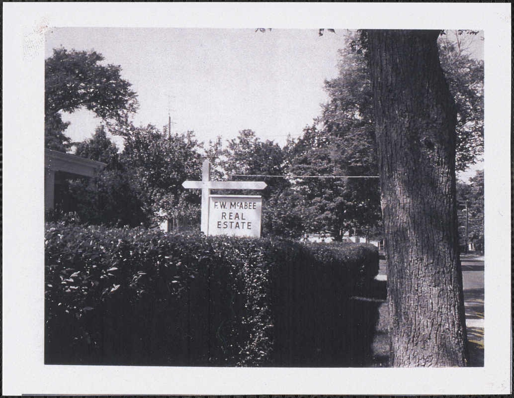 F. W. McAbee Real Estate, 381 Old King's Highway, Yarmouth Port, Mass