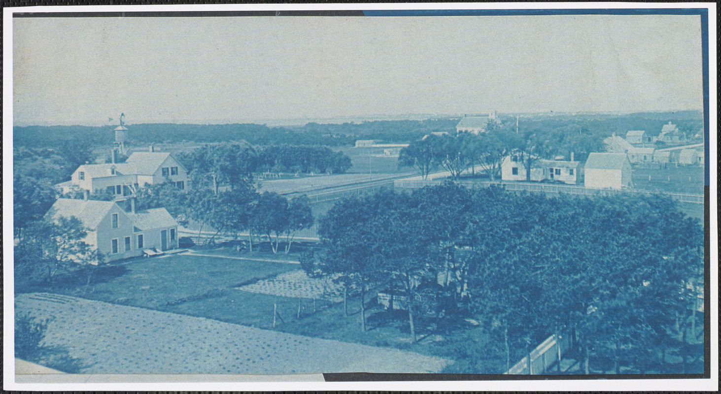 Looking toward Hyannis from Abell's Tower, corner of Route 28 and