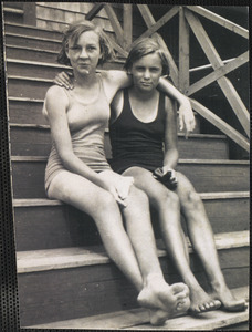 Doris Schirmer and friend