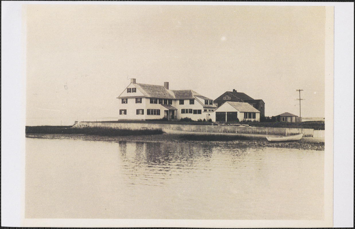 Schirmer residence, now 188 Berry Ave., Lewis Bay, West Yarmouth, Mass