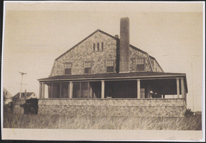Schirmer house, Catholic Diocese, West Yarmouth, Mass.