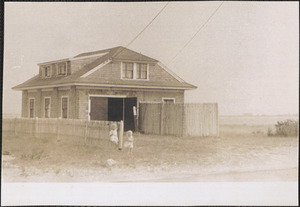 Frank Schirmer's garage, later Doris Schirmer's house at 43 New Hampshire Ave., West Yarmouth, Mass.