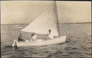 Boating on Lewis Bay, Mass.