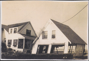 1944 Hurricane damage in West Yarmouth, Mass.