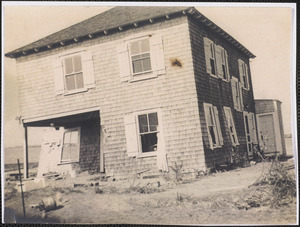 Cyrus Schirmer's house after 1944 hurricane