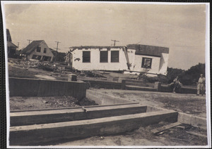 1944 Hurricane damage, West Yarmouth, Mass.