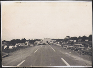 West Yarmouth 1944 Hurricane, Libby's Chowder House, Rte. 28, West Yarmouth, Mass.