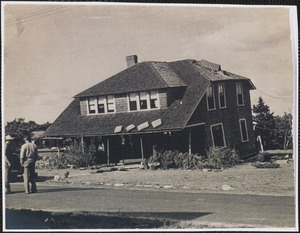 House on Shore Road, West Yarmouth, Mass., 1944 Hurricane