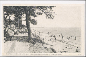 Town beach and park, Bass River and South Yarmouth, Cape Cod, Mass.
