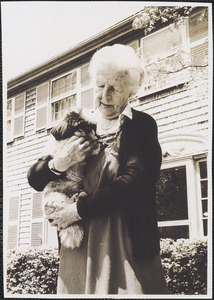 Ann Maxtone-Graham with dog