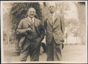Gino Perera, left, and Louis B. Thacher, right