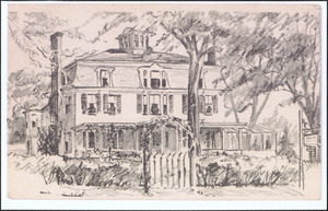 Sketch of 277 Old King's Highway, Yarmouth Port, Mass.