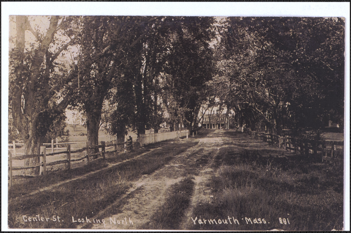 Center Street, Yarmouth Port, Mass., looking north Digital Commonwealth