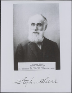 Stephen Sears, 1822-1907