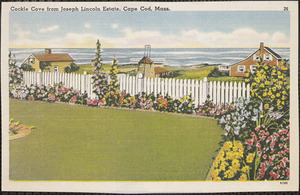 Cockle cove from Joseph Lincoln estate, Cape Cod, Mass.