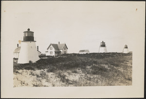 Three Sisters lighthouses, Eastham, Mass.