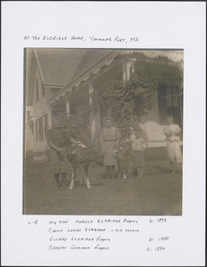 The Eldridge house, 189 Center Street, Yarmouth Port, Mass.