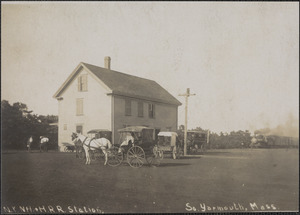 Railroad station, Station Ave, South Yarmouth, Mass.