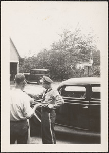 Harry Smith, police barracks, South Yarmouth, Mass.
