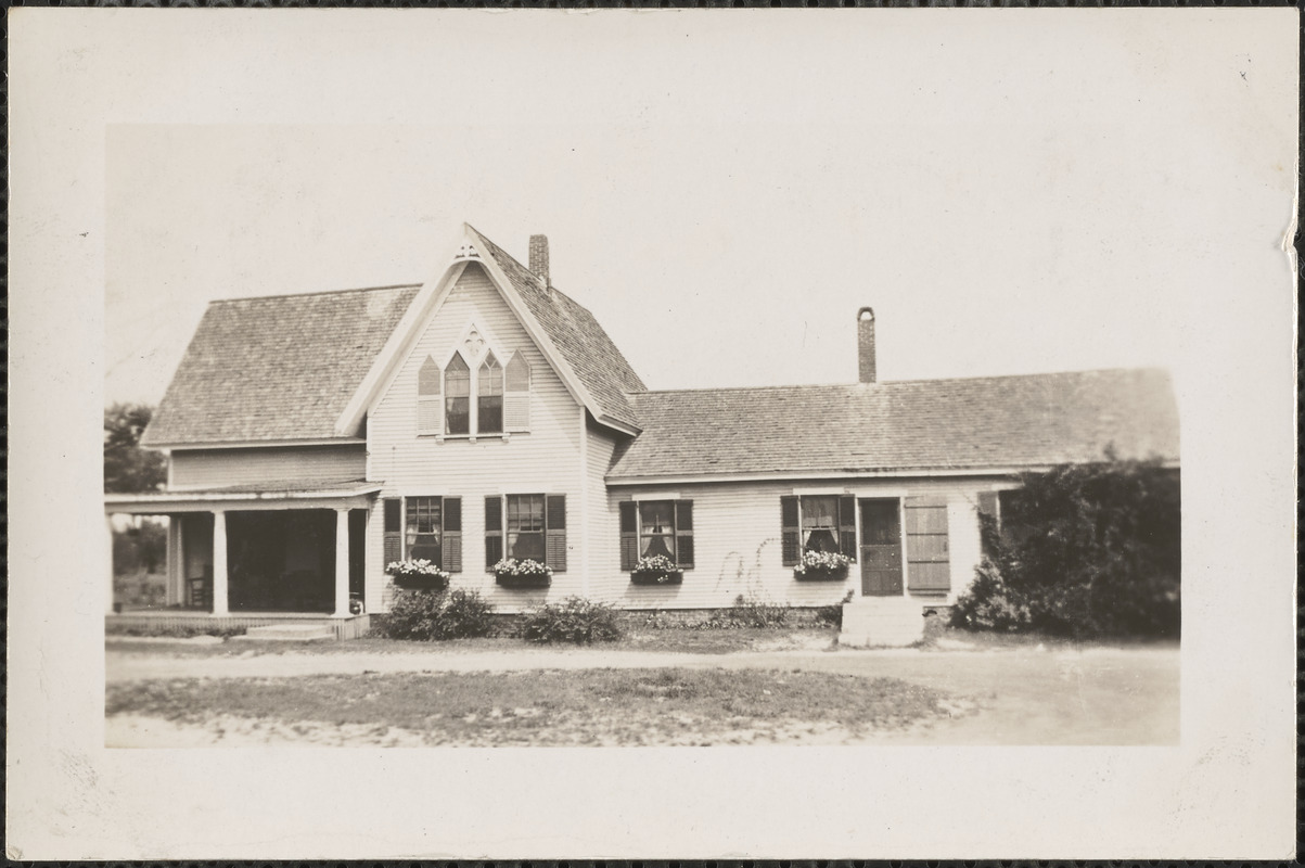 Bayberry Lodge, West Yarmouth, Mass. Digital Commonwealth