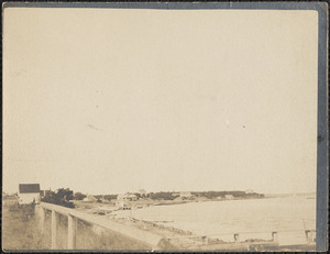 Bass River with Judah Baker Mill on left center of horizon