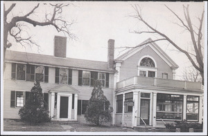 On left, residence that was moved to Cotuit