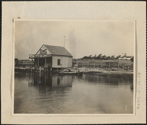 Boat house on Bass River