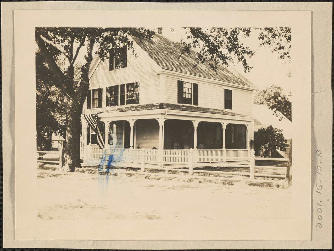 Unidentified House South Yarmouth Mass Digital Commonwealth   Image Access 800 