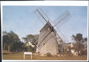 Oldest windmill on Cape Cod, built 1700, Eastham, Mass.