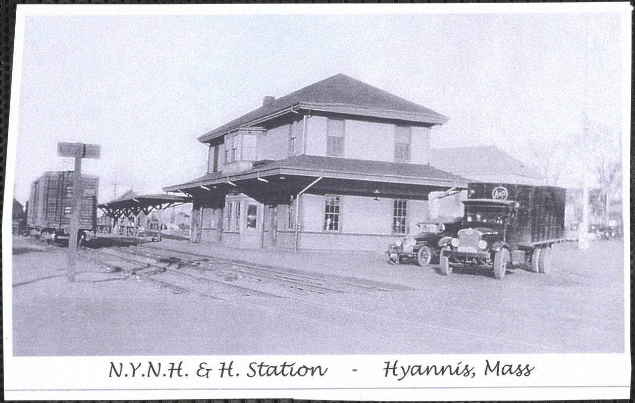New York, New Haven and Hartford railroad station, Hyannis, Mass