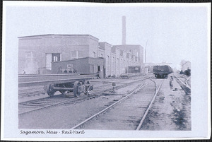 Rail yard, Sagamore, Mass.