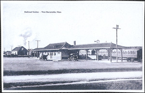 Railroad station, West Barnstable, Mass.