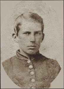 Edwin Hale Lincoln, 1848-1938, wearing uniform of Civil War drummer boy