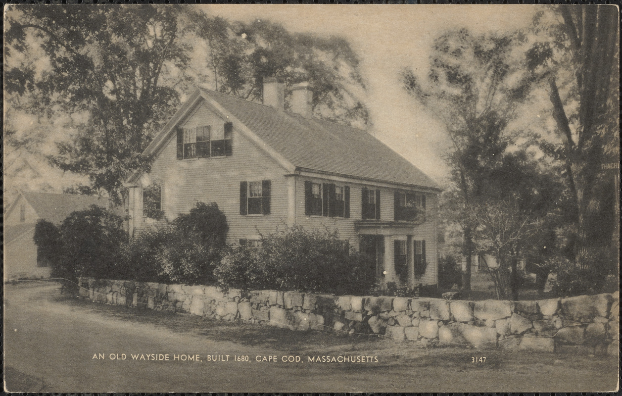 1680 House, Thacher House, 240 Old King's Highway, Yarmouth Port, Massachusetts