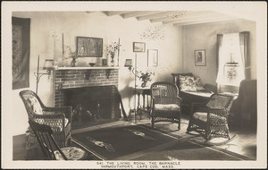 Living room, The Barnacle, 154 Old King's Highway, Yarmouthport, Mass.