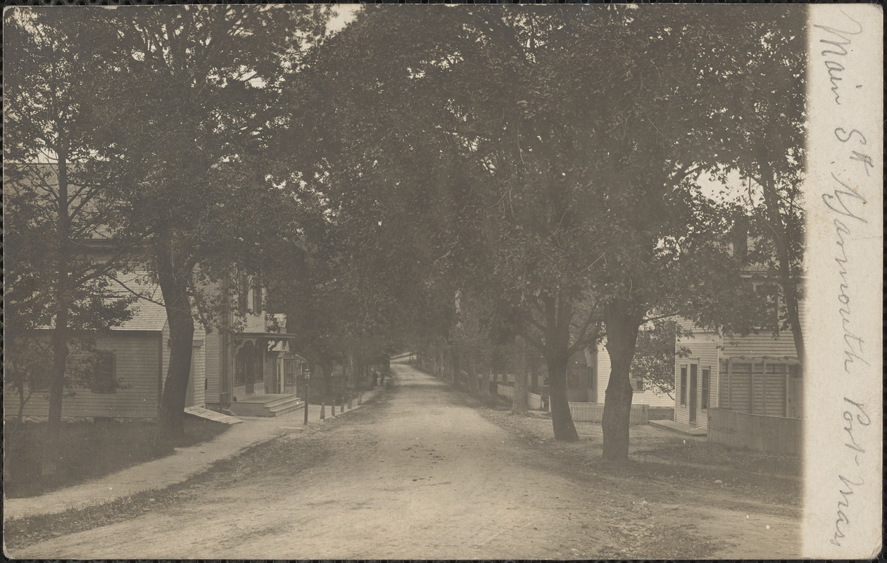 Near 214 Old King's Highway, Yarmouth Port, Mass.