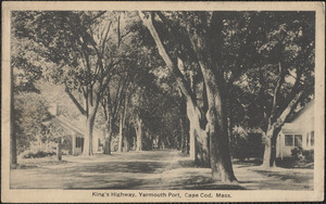 116 Old King's Highway, Yarmouth Port, Mass. on right